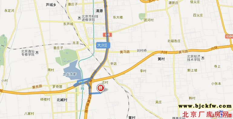 京开高速大兴黄村高标准库独院出租 5