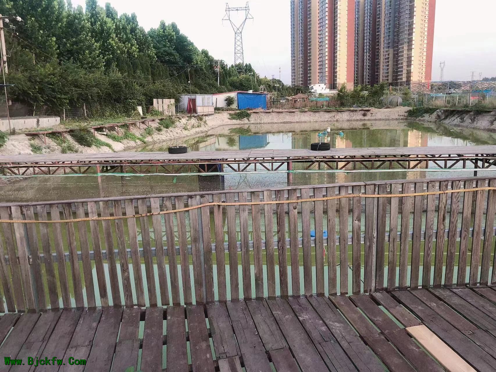 乐乐生态园半闲居垂钓园转让 1